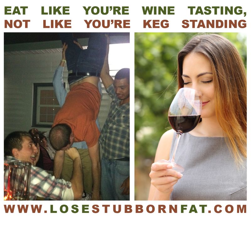 Wine tasting vs keg standing